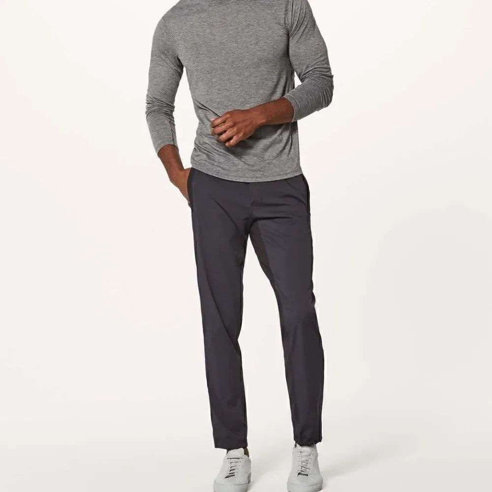 Lululemon Mens Great Wall Black Pants 32"